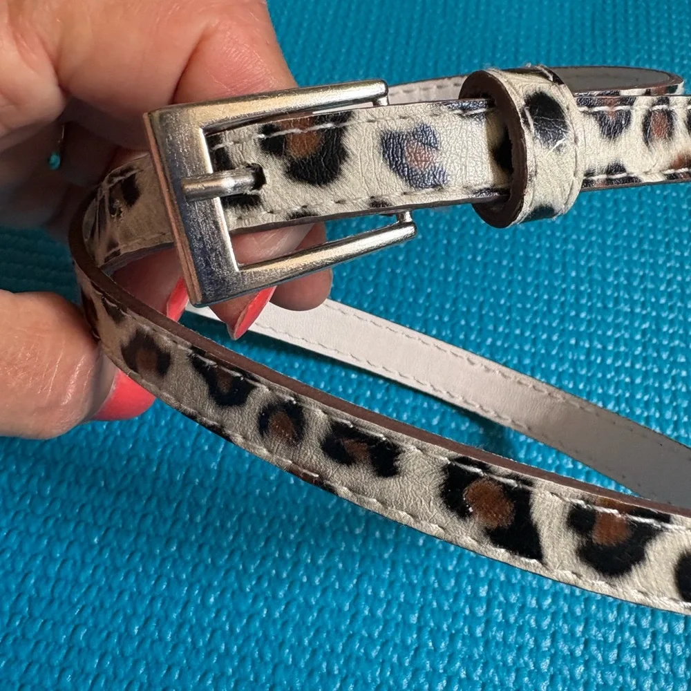 Leopard Print Child’s Belt 8